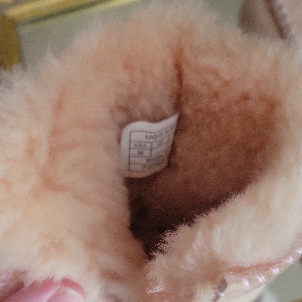 UGG Infant Pink Bootie Slippers Medium 12-18 Months - So Warm - Picture 7 of 10